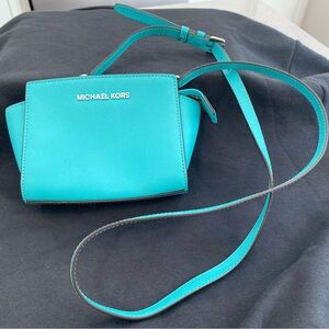 Small Michael Kors handbag - turquoise blue